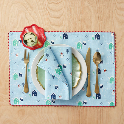 Seasonal Printed Placemats, Set of 4