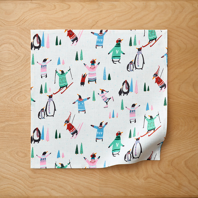 Seasonal Printed Napkins, Set of 4
