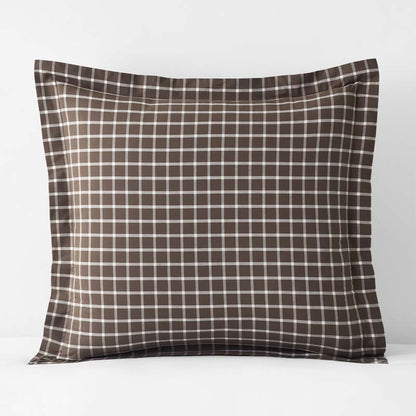 Classic Stripes and Plaids Cool Yarn-Dyed Cotton Percale Sham