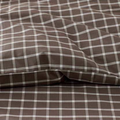 Classic Stripes and Plaids Cool Yarn-Dyed Cotton Percale Bed Sheet Set