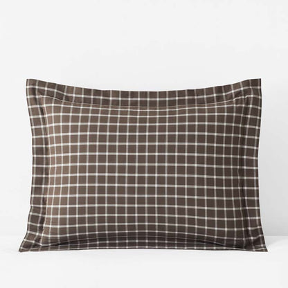 Classic Stripes and Plaids Cool Yarn-Dyed Cotton Percale Sham