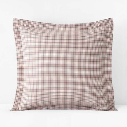 Classic Stripes and Plaids Cool Yarn-Dyed Cotton Percale Sham