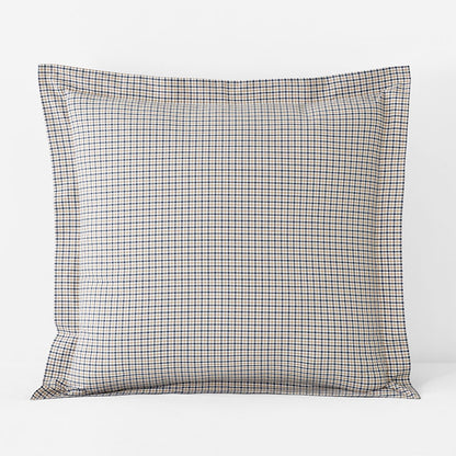 Classic Stripes and Plaids Cool Yarn-Dyed Cotton Percale Sham