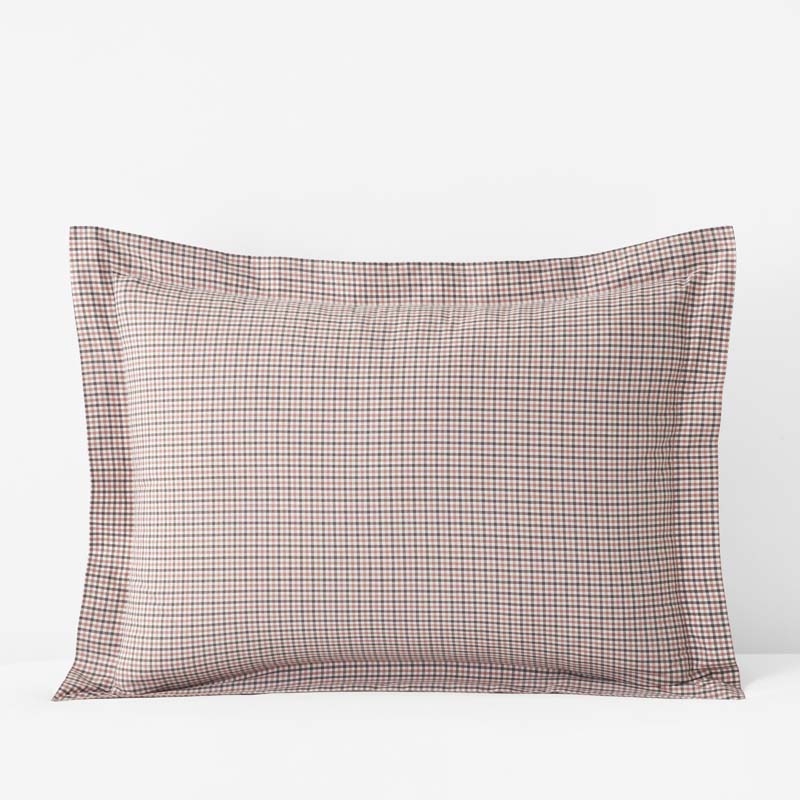 Classic Stripes and Plaids Cool Yarn-Dyed Cotton Percale Sham