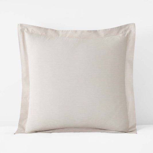 Classic Stripes and Plaids Cool Yarn-Dyed Cotton Percale Sham