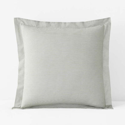 Classic Stripes and Plaids Cool Yarn-Dyed Cotton Percale Sham