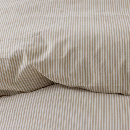 Classic Stripes and Plaids Cool Yarn-Dyed Cotton Percale Flat Bed Sheet