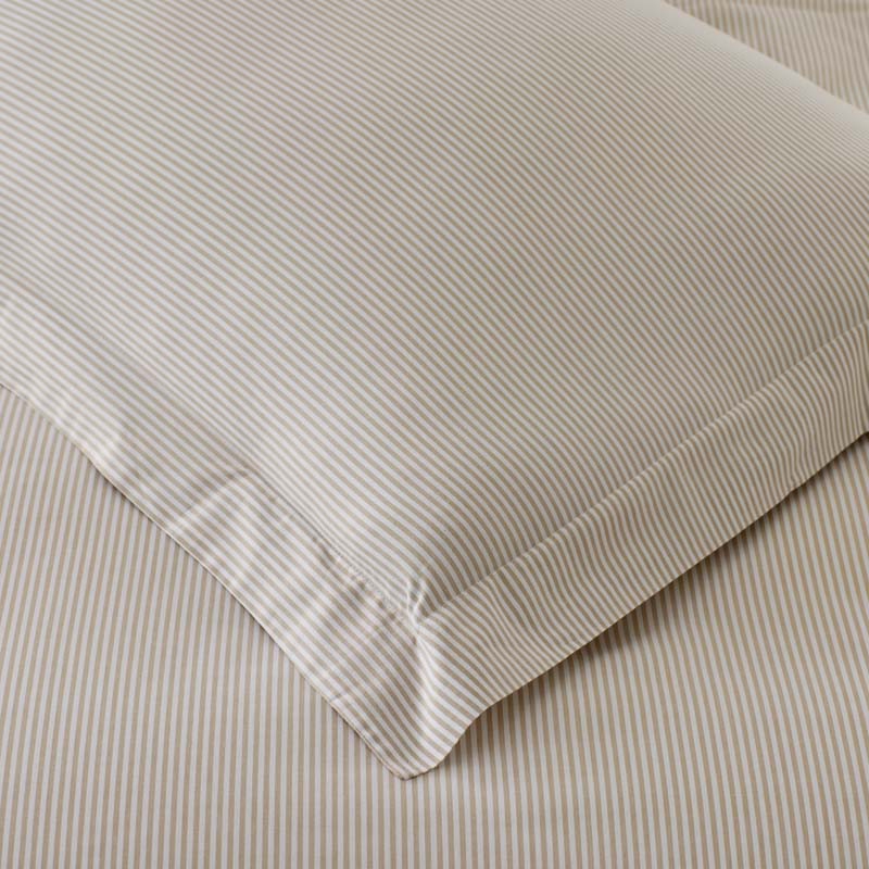 Classic Stripes and Plaids Cool Yarn-Dyed Cotton Percale Sham