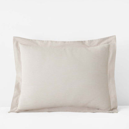 Classic Stripes and Plaids Cool Yarn-Dyed Cotton Percale Sham
