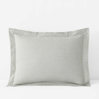 Classic Stripes and Plaids Cool Yarn-Dyed Cotton Percale Sham