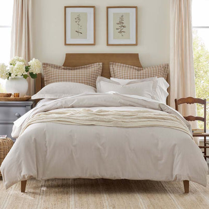 Classic Stripes and Plaids Cool Yarn-Dyed Cotton Percale Bed Sheet Set