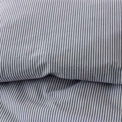 Classic Stripes and Plaids Cool Yarn-Dyed Cotton Percale Duvet Cover