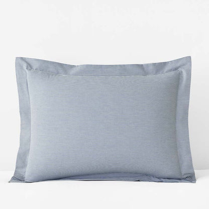Classic Stripes and Plaids Cool Yarn-Dyed Cotton Percale Sham