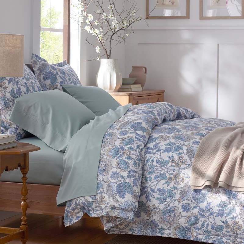 Garden Song Premium Smooth Sateen Pillowcase Set