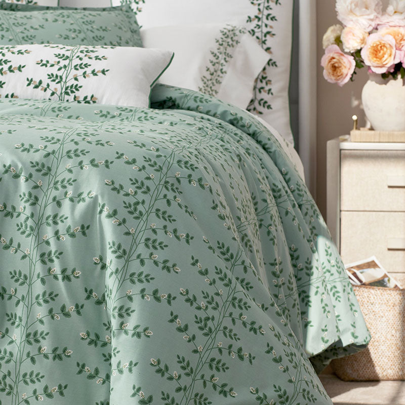 Climbing Vines Classic Cool Cotton Percale Sham