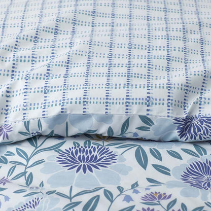 Tira Floral Classic Cool Cotton Percale Bed Sheet Set