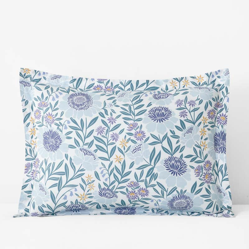 Tira Floral Classic Cool Cotton Percale Sham