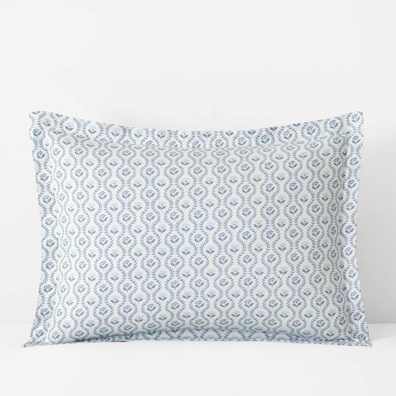 Tira Floral Classic Cool Cotton Percale Sham