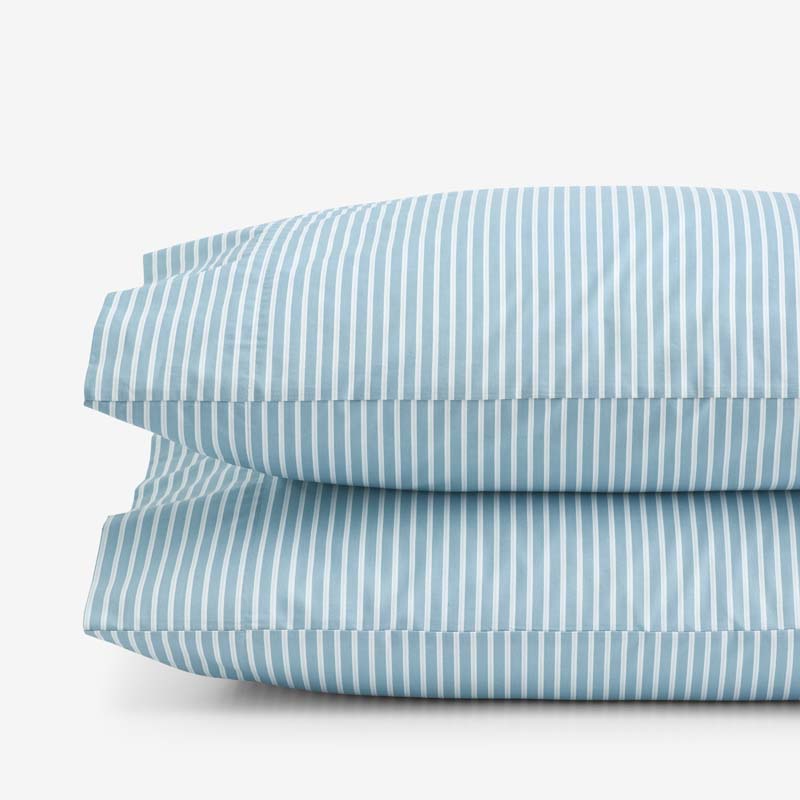 Tira Floral Classic Cool Cotton Percale Pillowcase Set
