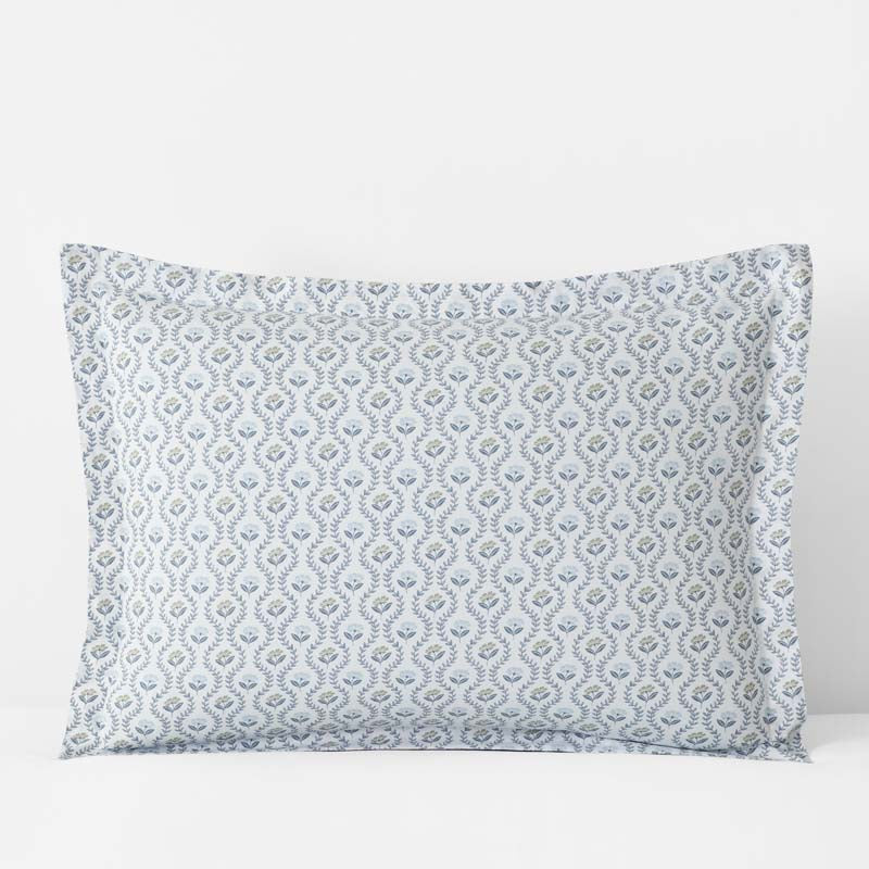Tira Floral Classic Cool Cotton Percale Sham