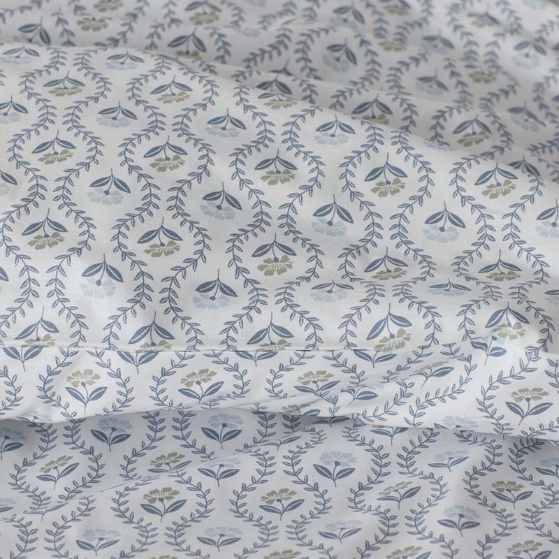 Tira Floral Classic Cool Cotton Percale Sham
