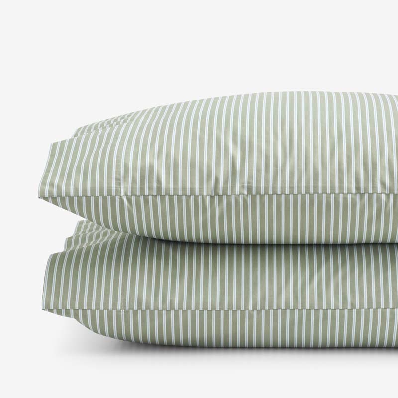 Tira Floral Classic Cool Cotton Percale Pillowcase Set