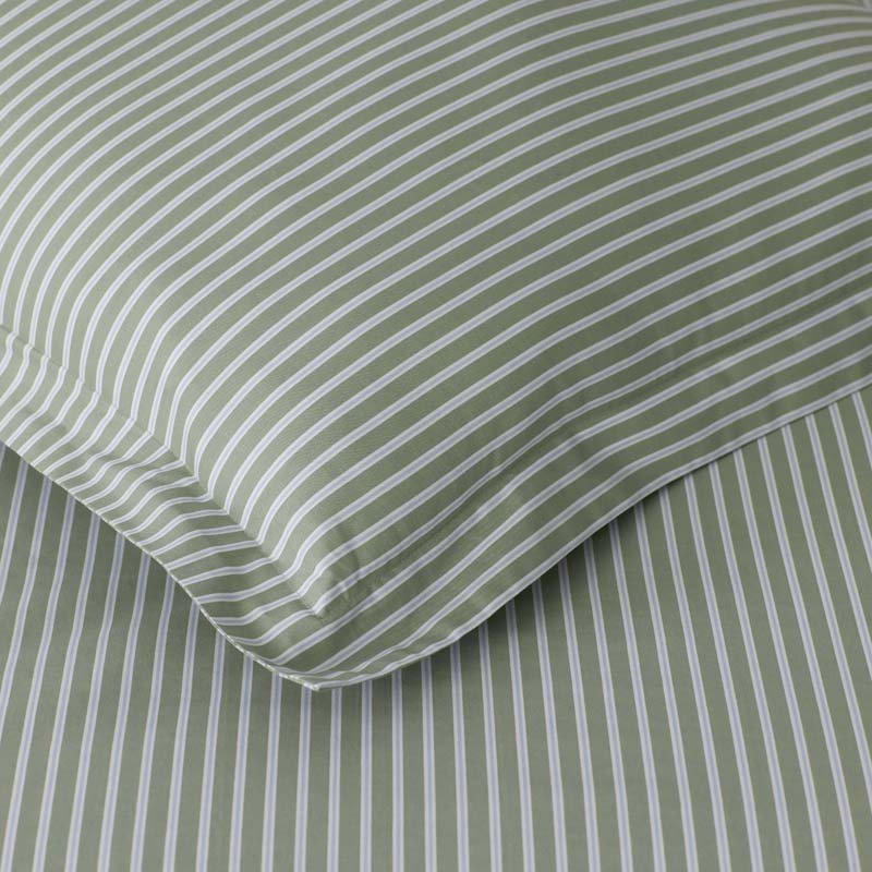 Tira Floral Classic Cool Cotton Percale Flat Bed Sheet
