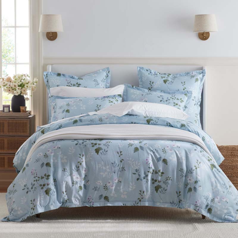 Wispy Meadow Premium Smooth Wrinkle-Free Sateen Bed Sheet Set