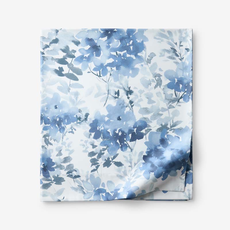 Floral Grove Premium Smooth Wrinkle-Free Sateen Flat Bed Sheet