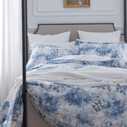 Floral Grove Premium Smooth Wrinkle-Free Sateen Flat Bed Sheet