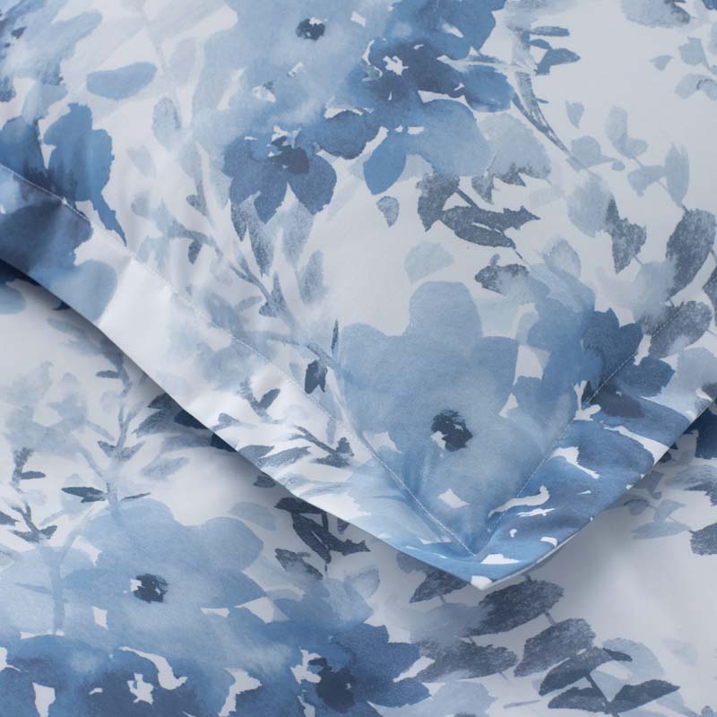 Floral Grove Premium Smooth Wrinkle-Free Sateen Flat Bed Sheet