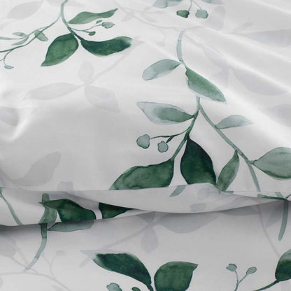 Botanic Meadow Premium Smooth Wrinkle-Free Sateen Pillowcase Set