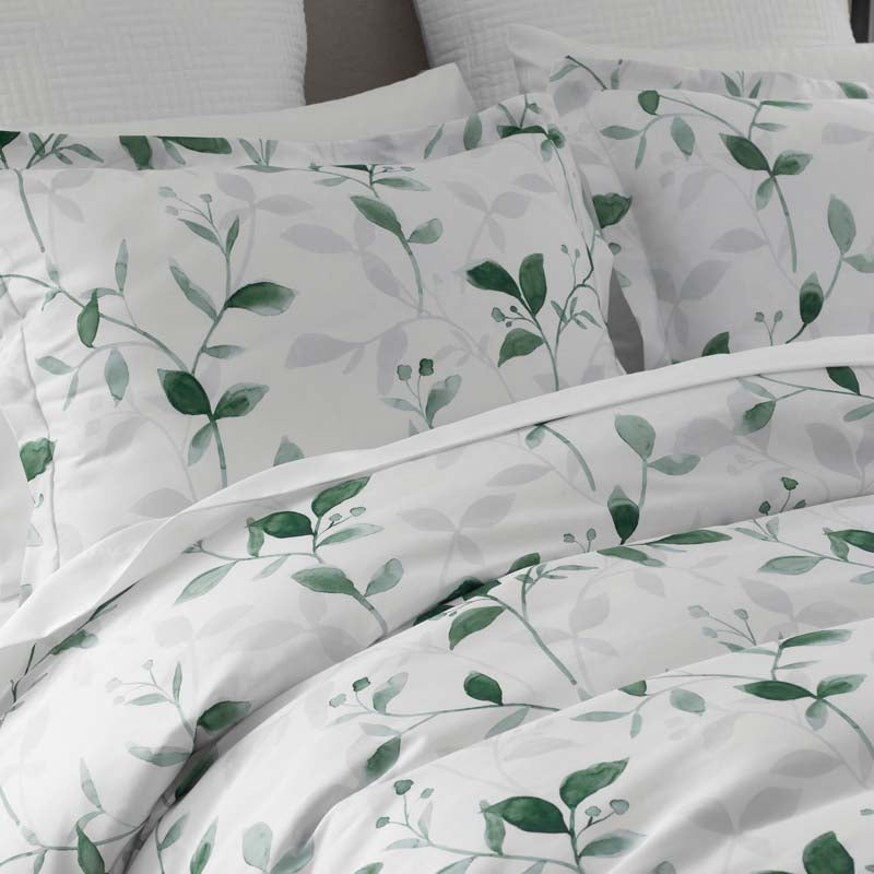 Botanic Meadow Premium Smooth Wrinkle-Free Sateen Pillowcase Set