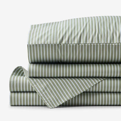 Tira Floral Classic Cool Cotton Percale Bed Sheet Set