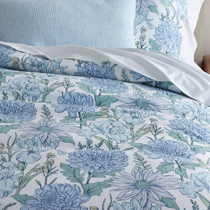 Garden Bliss Classic Smooth Sateen Bed Sheet Set