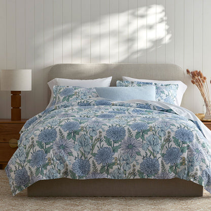 Garden Bliss Classic Smooth Sateen Bed Sheet Set