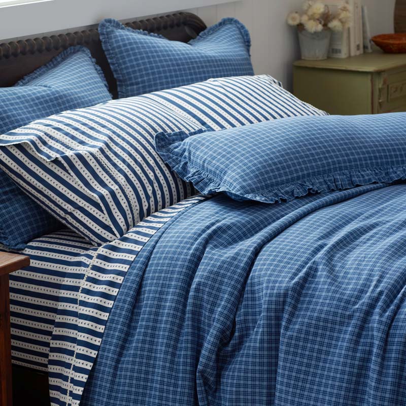 Classic Plaids Yarn-Dyed Cotton Duvet Cover
