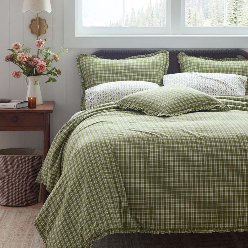 Classic Plaids Yarn-Dyed Cotton Duvet Cover