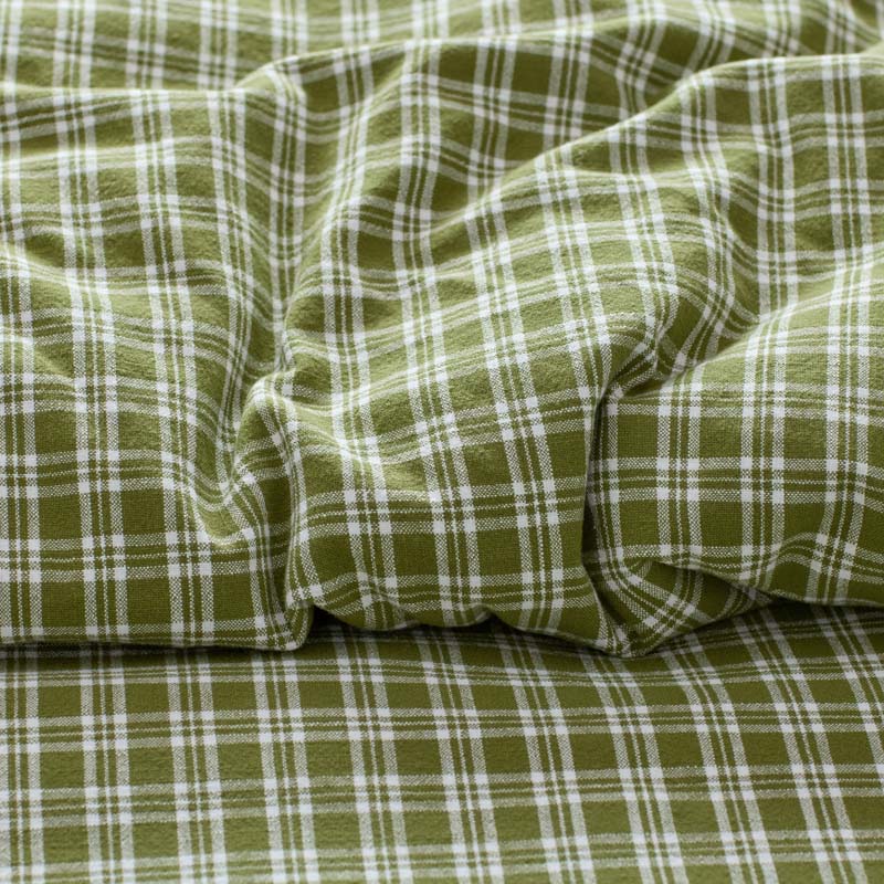 Classic Plaids Yarn-Dyed Cotton Duvet Cover