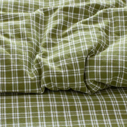 Classic Plaids Yarn-Dyed Cotton Duvet Cover