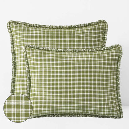 Classic Plaids Yarn-Dyed Cotton Sham