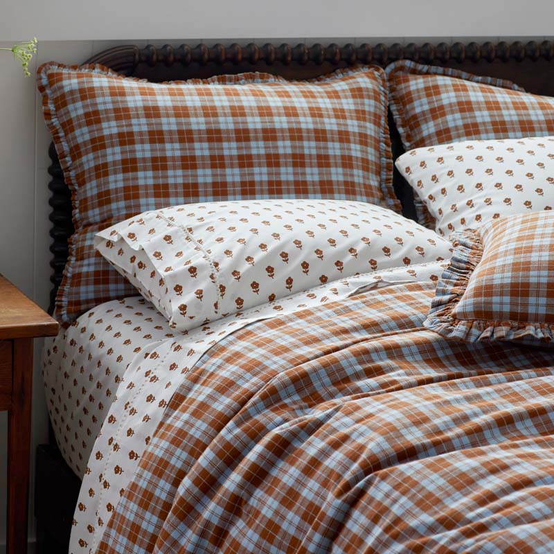 Classic Plaids Yarn-Dyed Cotton Duvet Cover