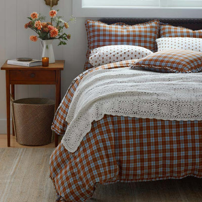 Classic Plaids Yarn-Dyed Cotton Sham