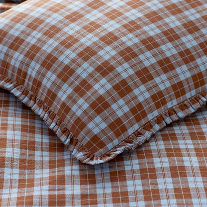 Classic Plaids Yarn-Dyed Cotton Duvet Cover