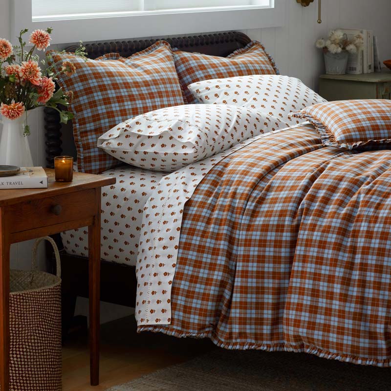 Classic Plaids Yarn-Dyed Cotton Duvet Cover