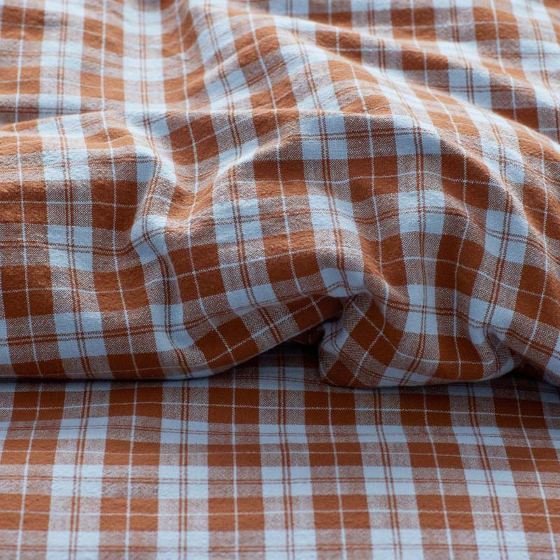 Classic Plaids Yarn-Dyed Cotton Duvet Cover
