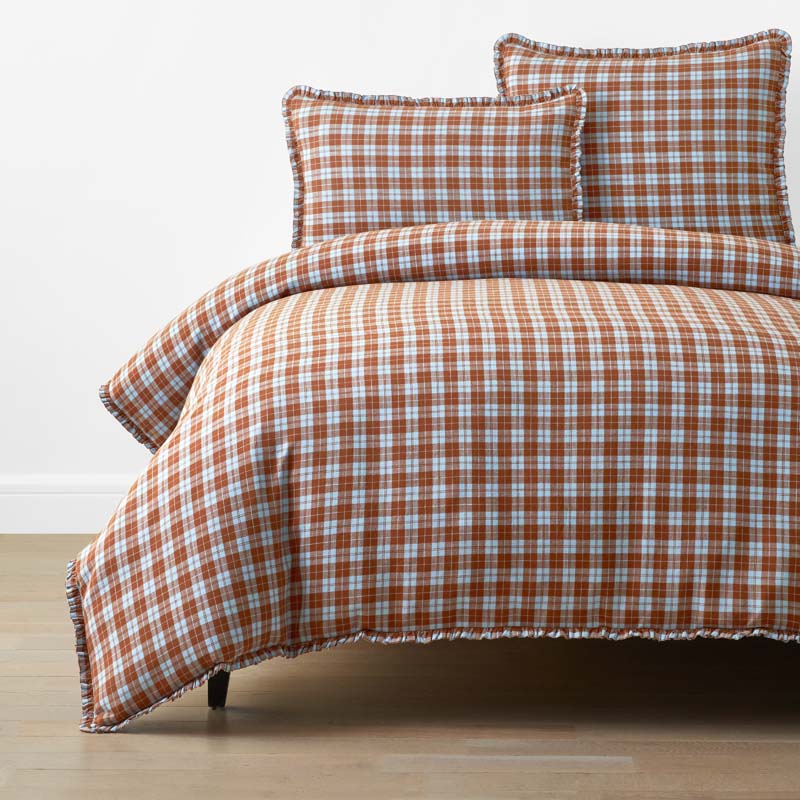 Classic Plaids Yarn-Dyed Cotton Duvet Cover