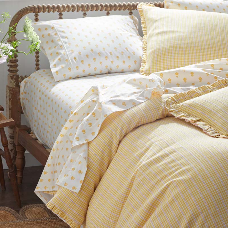 Classic Plaids Yarn-Dyed Cotton Duvet Cover