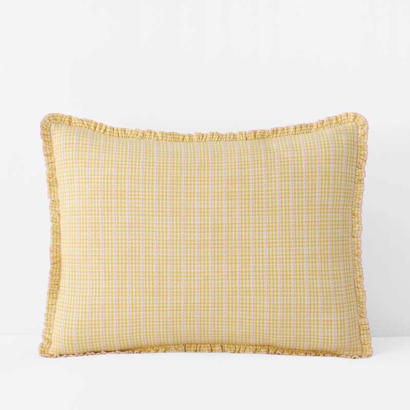 Classic Plaids Yarn-Dyed Cotton Sham