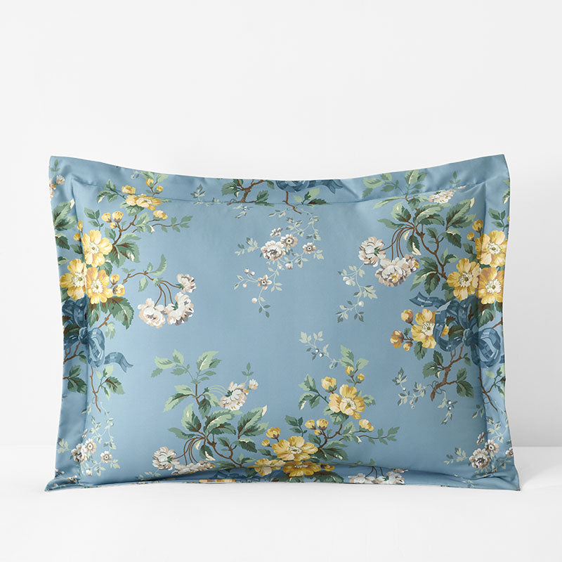 Garden Burst Premium Smooth Wrinkle-Free Sateen Reversible Sham
